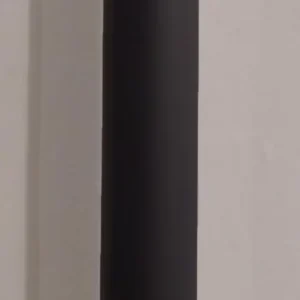 Foto van de paspijp zwart van 33cm lang en een diameter van 80mm